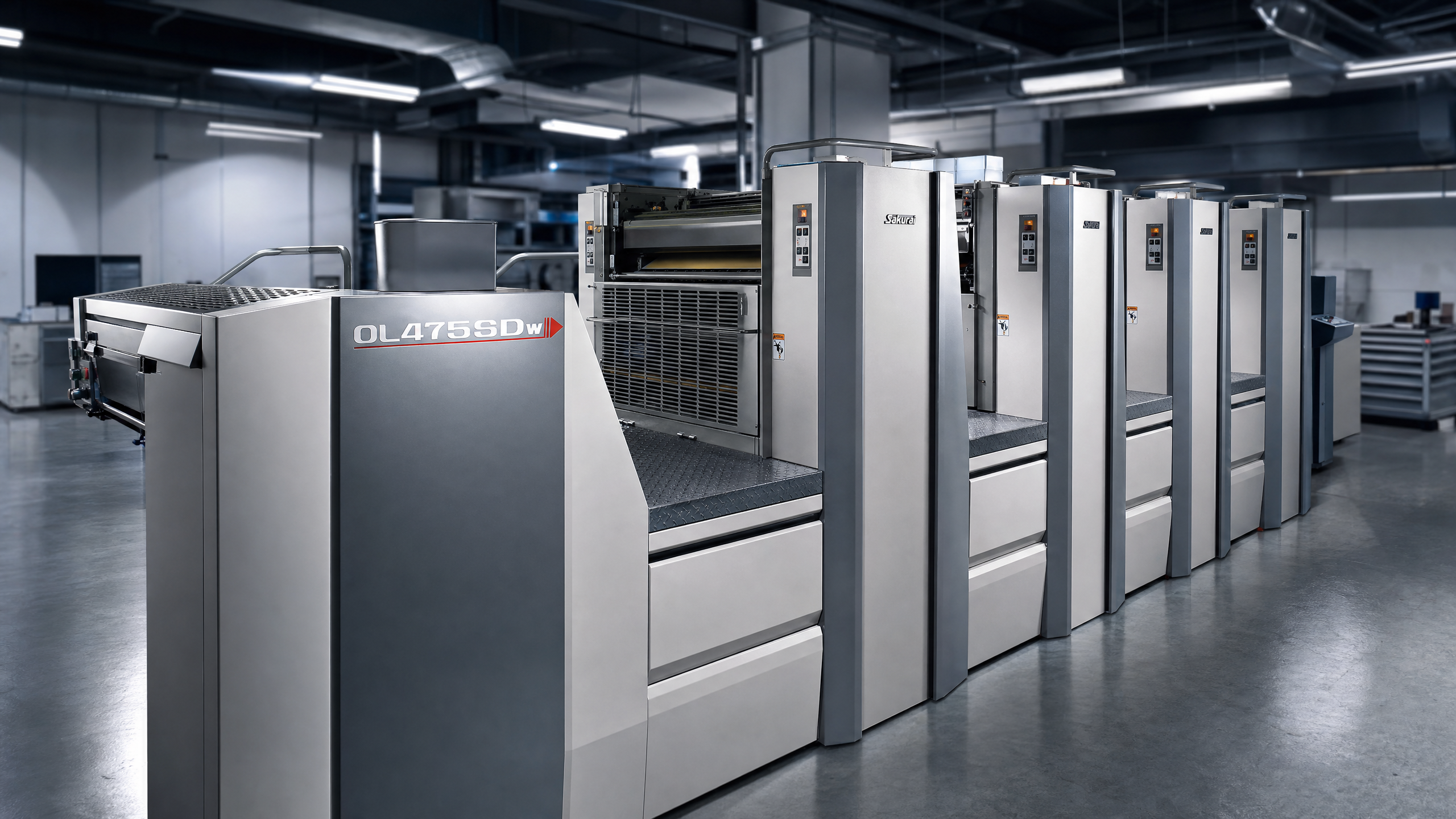 Impressora Offset Sakurai 475 SDW - Unidade de Terceirização RN Gráfica